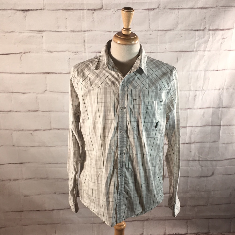 STIO Button Down Plaid Shirt